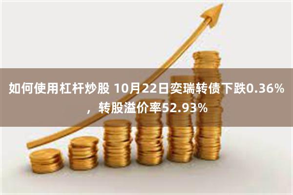 如何使用杠杆炒股 10月22日奕瑞转债下跌0.36%，转股溢价率52.93%