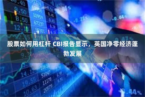 股票如何用杠杆 CBI报告显示，英国净零经济蓬勃发展